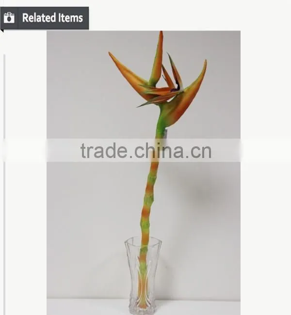 European home decoration artificial large Holland bird of paradise