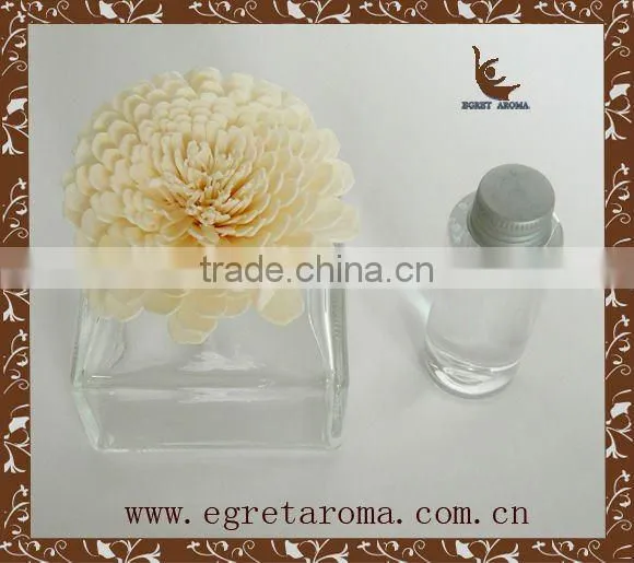 EA3-0851 Chrismas gift set sola flower on square glass bottle natural scent diffuser fragrance diffuser