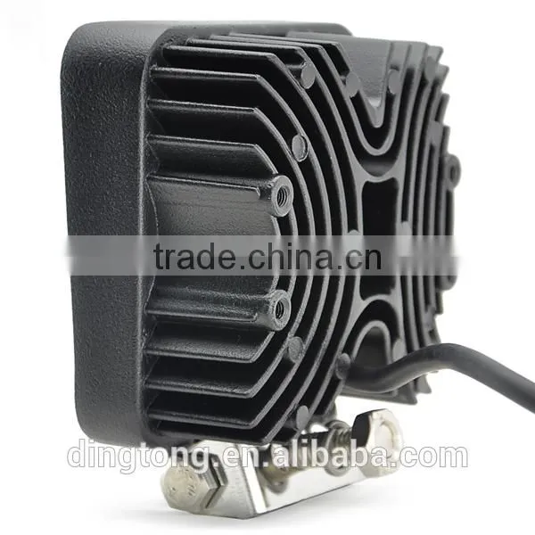 Flood led work light 27w truck work light 12/24 volt ce emc approved