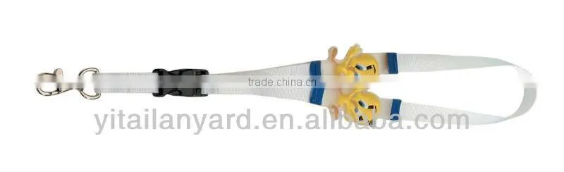new unique fashion custom mobile phone soft PVC lanyard no minimum order