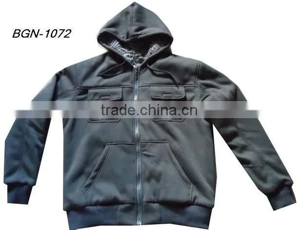 100%POLY BGN-1070Men's fleece jacket