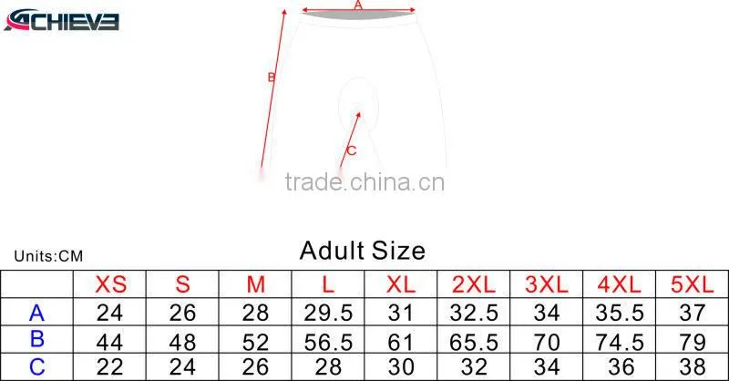 2012 new design custom cycling shorts