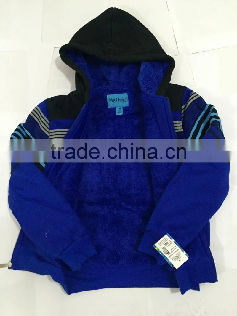 Children age Kids winter coat warm with hoody