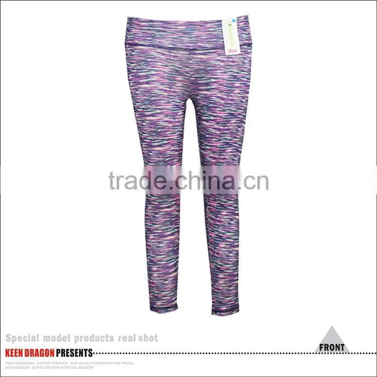 Women printed extra soft plus size lightweight capri leggings