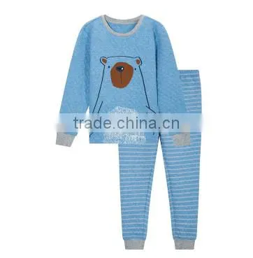 New arrive boys sleepwear set creative pajamas high quality full printed pajamas