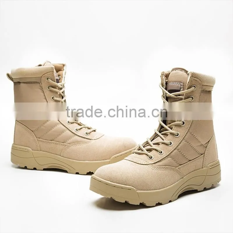 2016 new fashion durable army tactical combat boots casual leisure boots