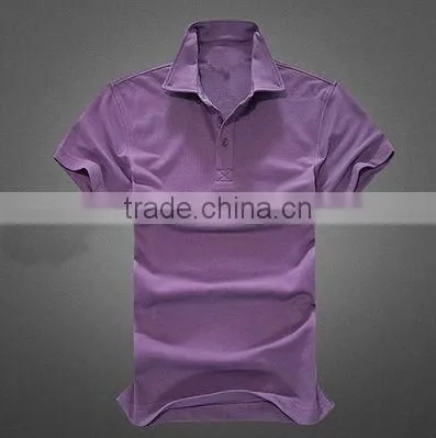 Solid color blank designer mens polo tshirts red
