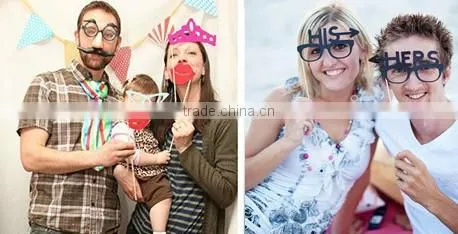 2014 Party Decoration Photo Props Moustache Party Supply