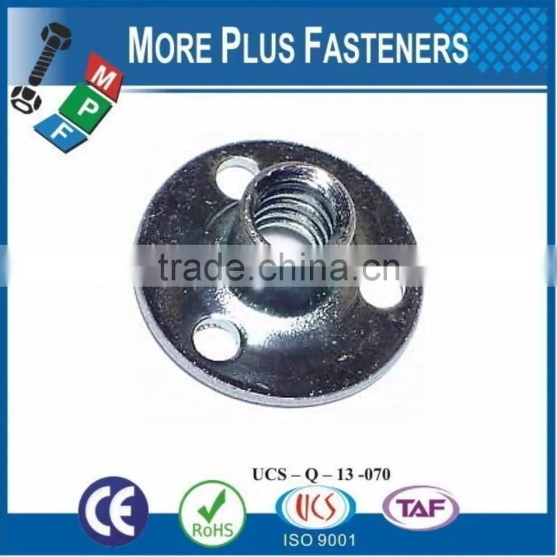 Made in Taiwan Tee Nuts Prong Nuts