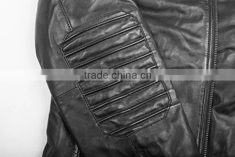 Top Quality Black Sheep Men Vintage Leather Jacket