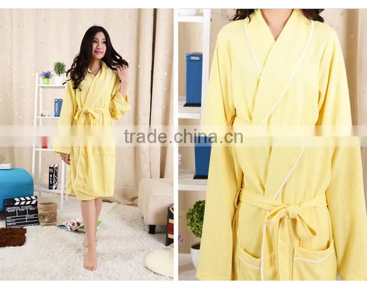 Cozy Anti-Pilling Cheap Fleece Spa Robes Wholesale