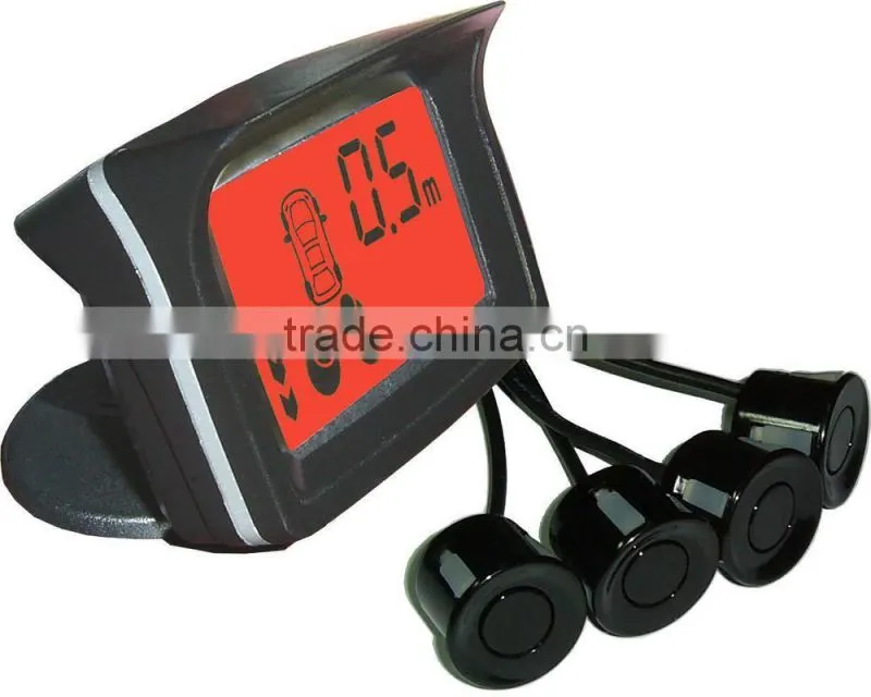 2015 Cheapest Colorful LCD Car Parking Sensors LCD Display Monitor Car Parking Sensor System