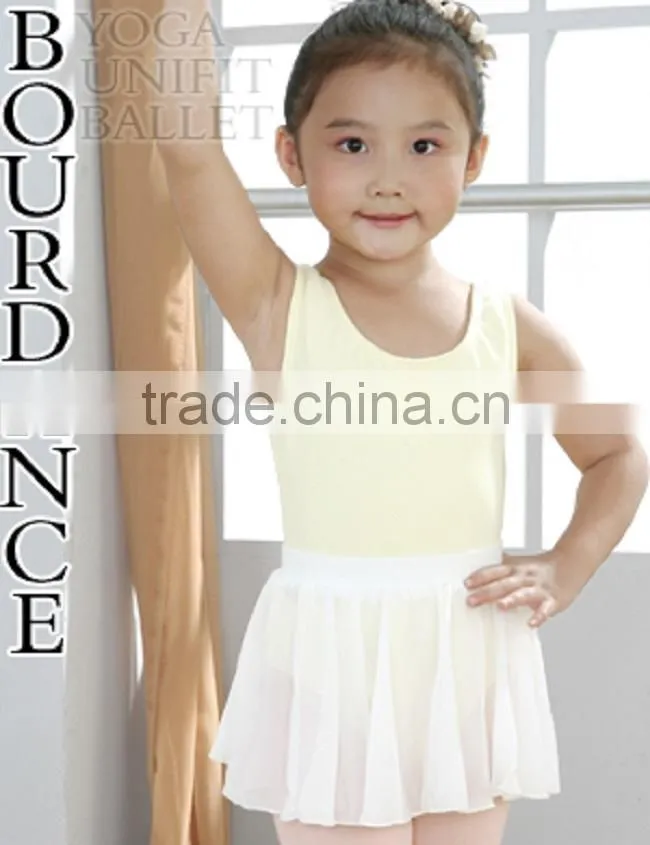 Children ballet pull-on chiffon skirt
