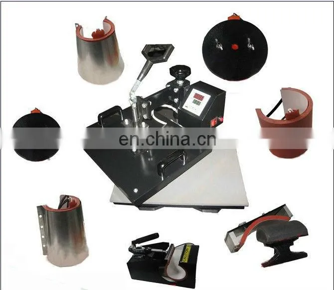 8 in 1 heat press transferrring machines