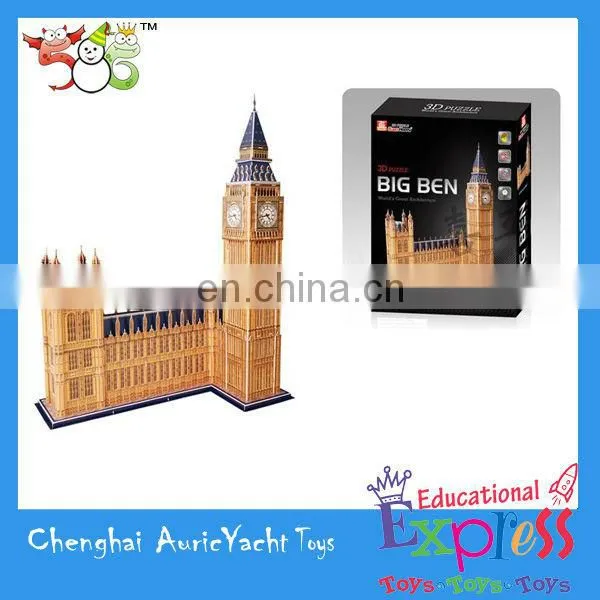 eiffel tower model of paper,jigsaw puzzles for sale,paper puzzle games,3D puzzle for hardback Paris the Eiffel Tower ZH0904911