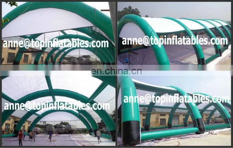 TOP inflatable tennis court cover,inflatable trade show tent
