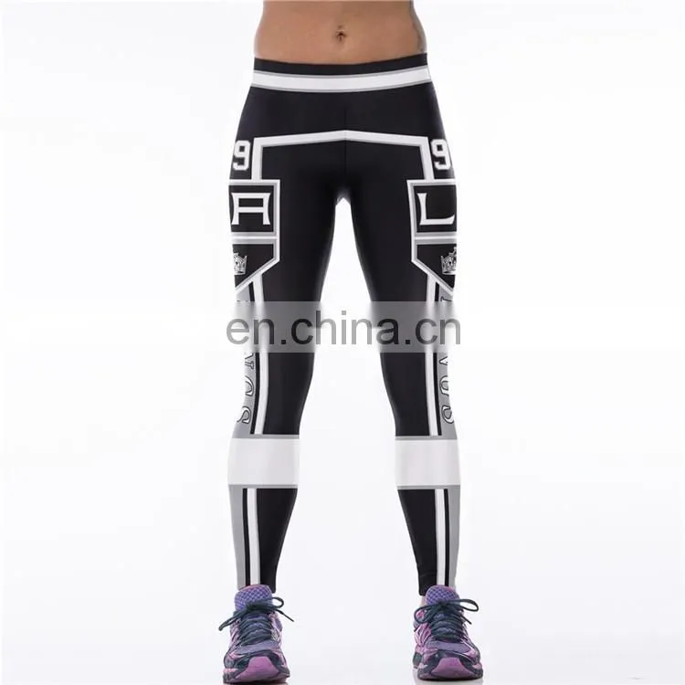 Women Sport Fitness Yoga Leggings With Printing