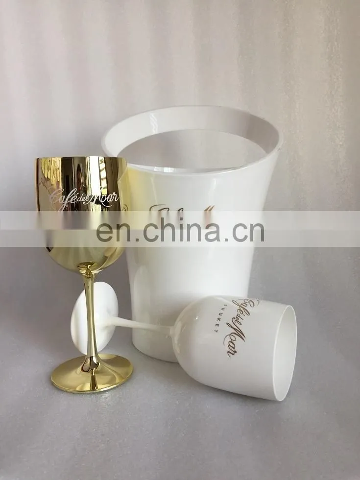 Plastic Reusable Champagne Glasses