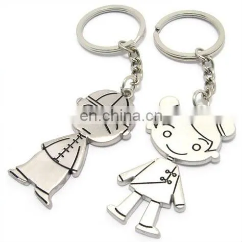 OX Lover Keychain, Zinc Alloy