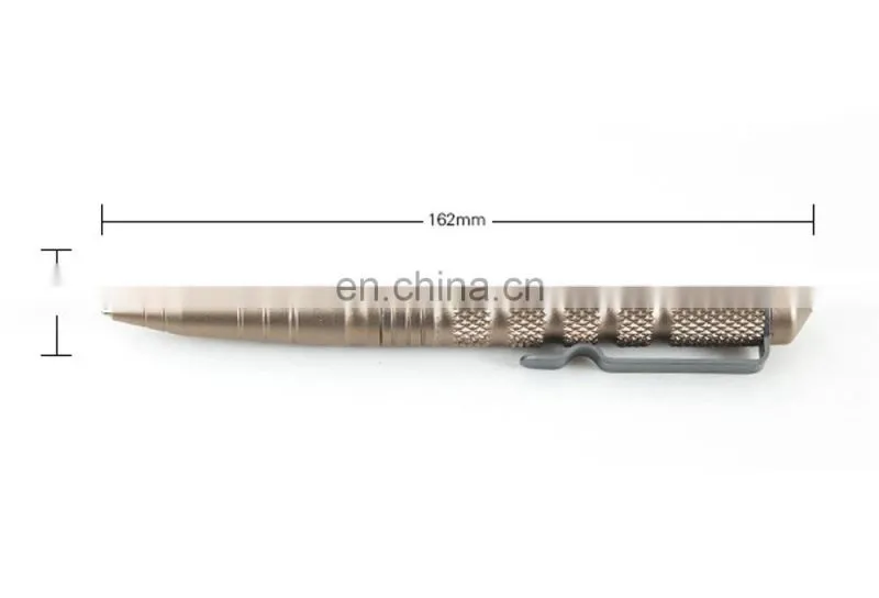 48g Ultra-light 162mm EDC Self Defence Tactical Survival Pen Titanium Tactical Pen