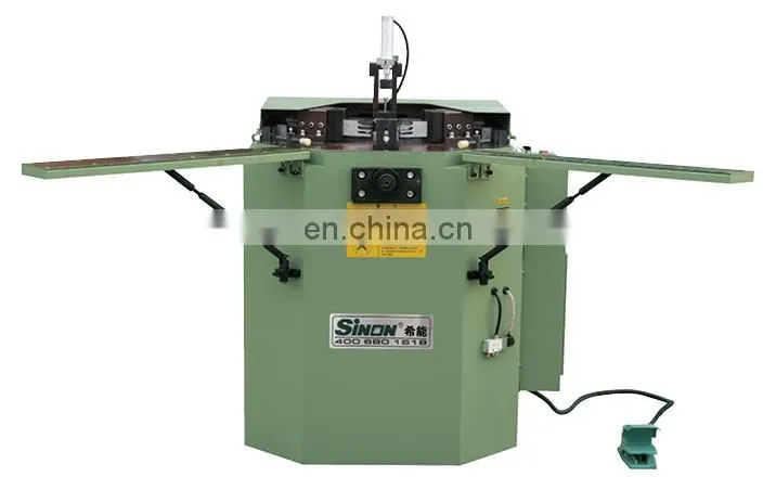single head aluminum window corner crimping machines