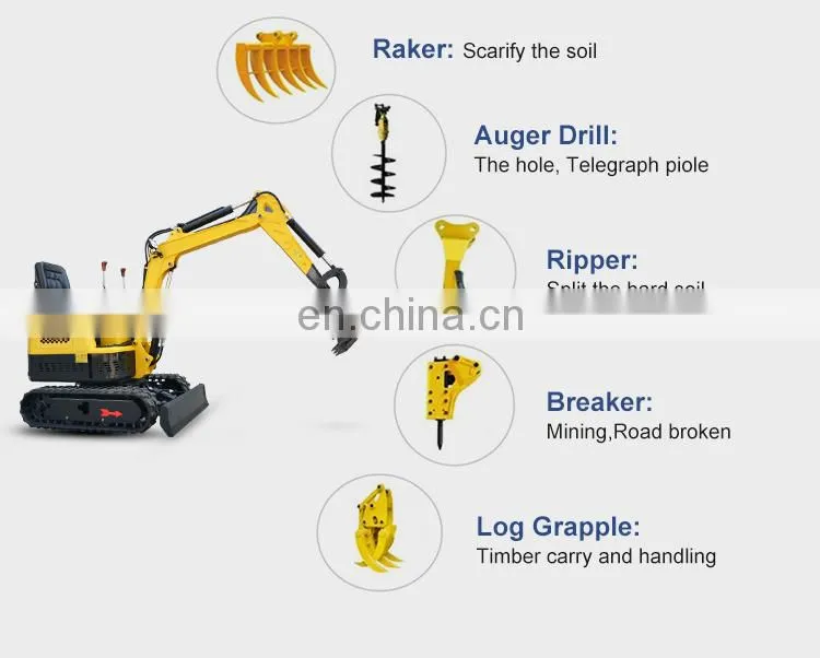 mini digging machine for sale chinese excavator low price earth moving machine
