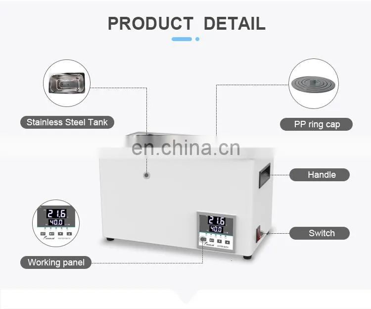 AKM LAB Various capacity new design water bath with various chamber hole