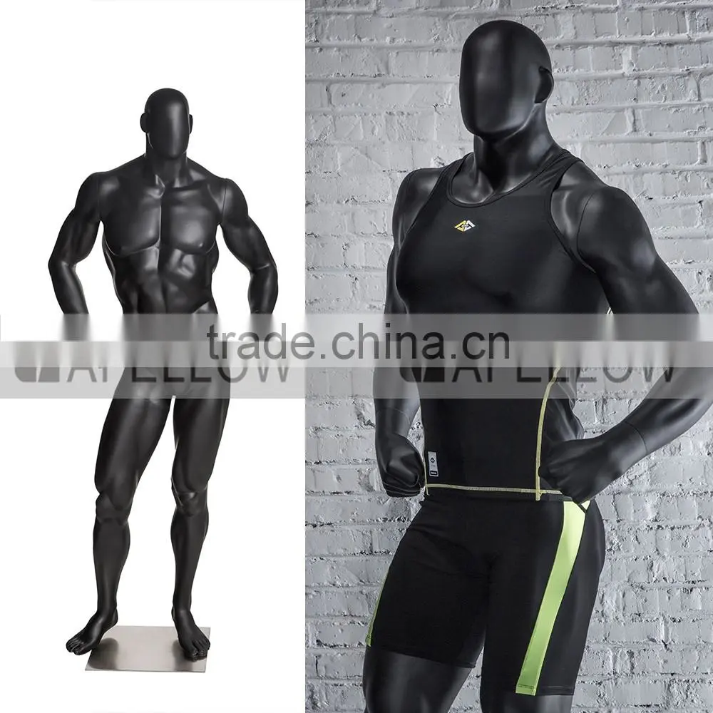 Fiberglass Muscle Mannequins Athletic Sport Dummy Manikin MAS-1B