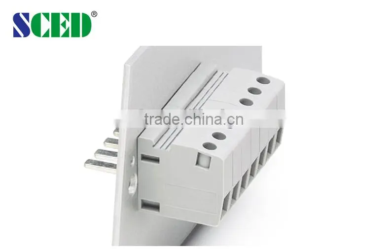 Electrical feedthrough Terminal Block Connectors With Feed-Through