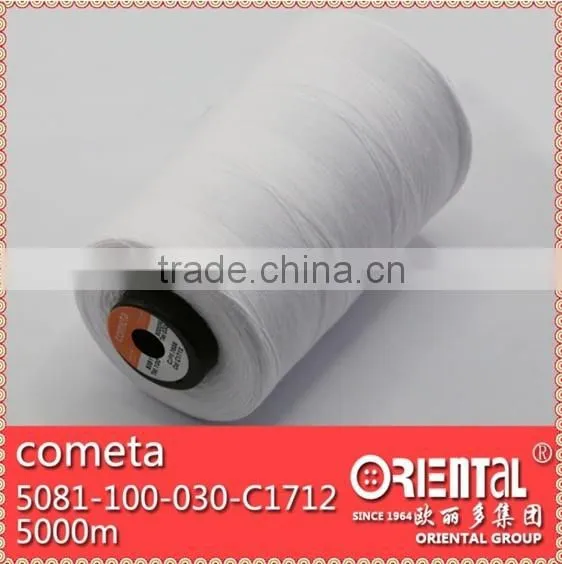 Coats cometa 100% staple spun polyester threadpoly