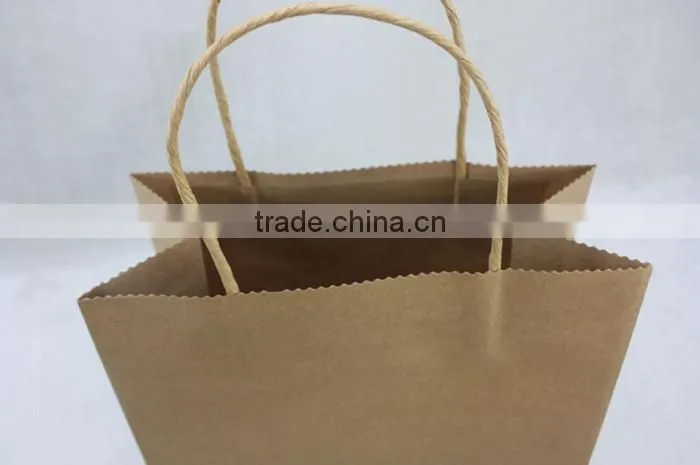 handmade brown krafts paper bag wholesale
