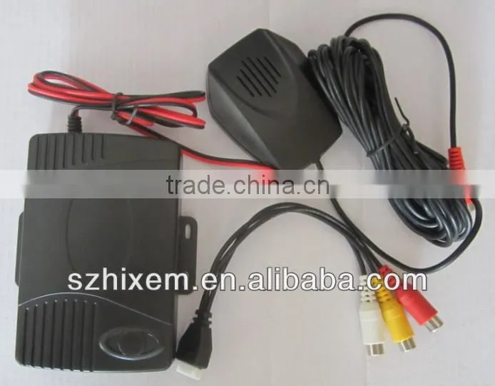 TFT006-4S Rearviem Parking Sensor Full Kit Camera TFT-4S 4.3'' inch Monitor Rear-view video parking sensor system