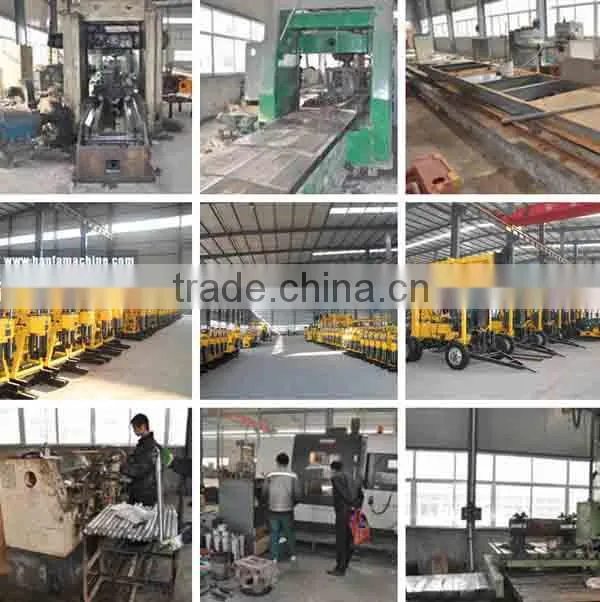 HF-W11 wheel type rotary drilling rig