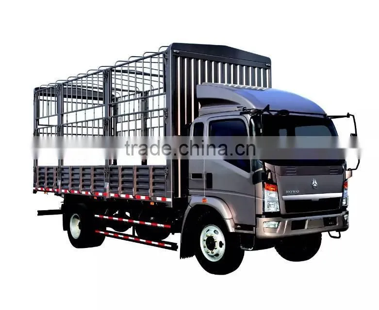 sinotruck howo light diesel engine cargo truck for sale made in china