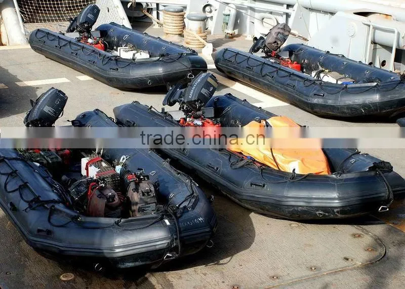 CE 2012 Hot PVC/Hypalon selling Aluminum floor 430 Dinghy Inflatable Boat