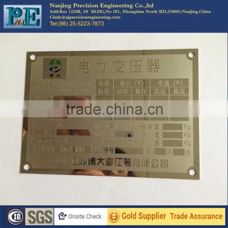 professional custom plastic door sign