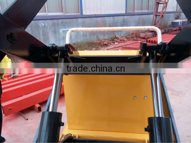 Custom-made!2Tons manual small DC battery hydraulic scissor lift platform for delivery of goods