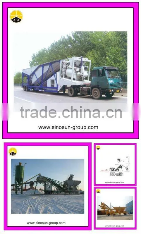 YHZS75 Concrete Batching Plant (75cbm/hr)
