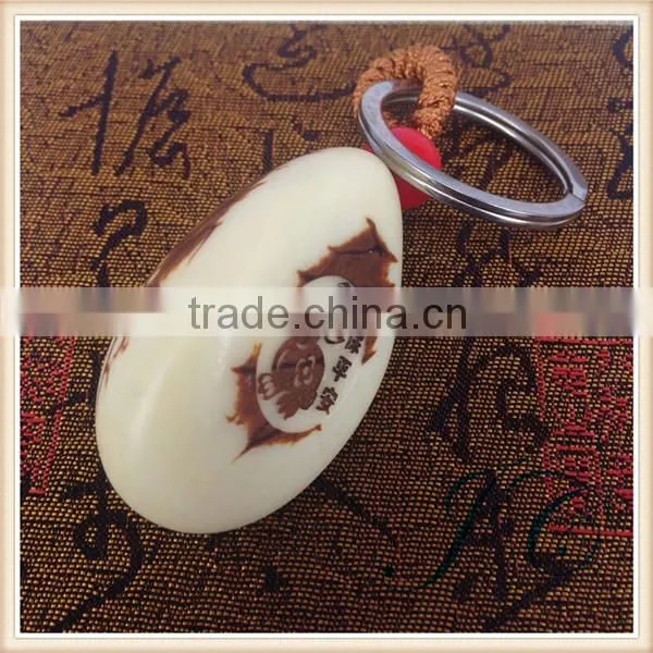 2015 Hot Sale High Quality Custom Stone Keychain With Personality Creative