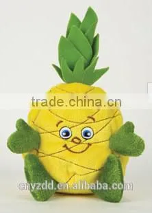 plush pineapple toy/plush fruits /soft super soft plush