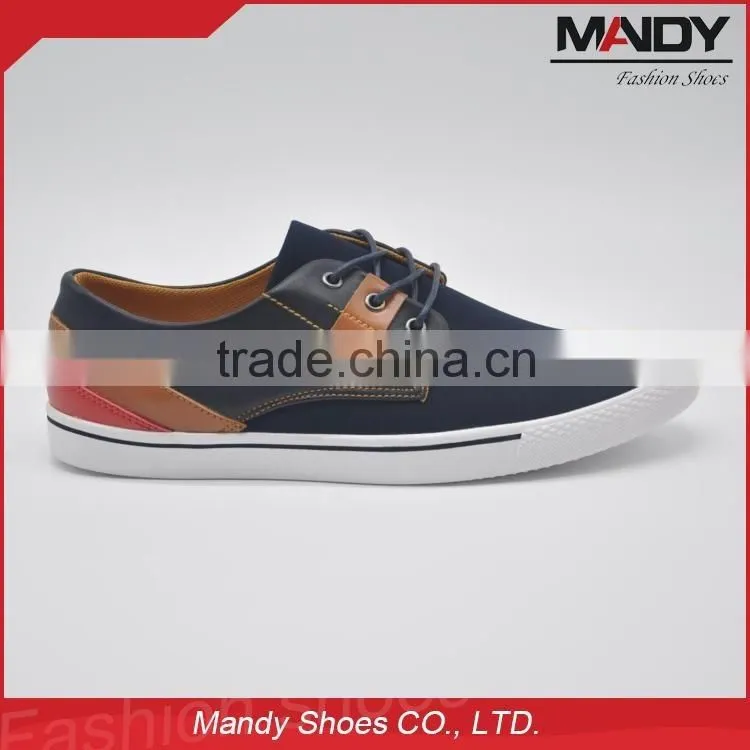 Wholesale high quality classy shoes lace up men fabric shoe