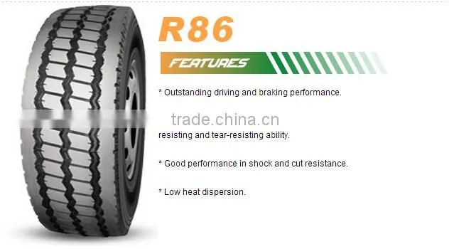 R86 regional truck radial On and off road tires