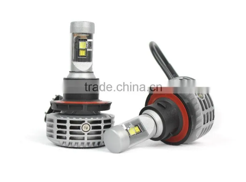 Newest G6 h13 led headlight fanless car led headlight h13 all in one led headlights