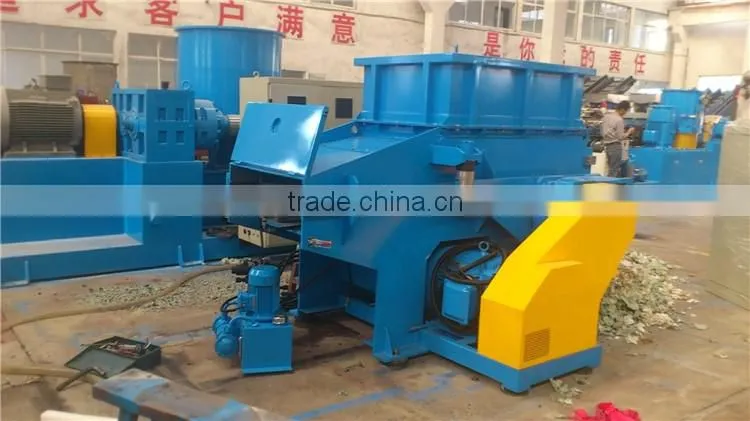 single shaft shredder for plastic