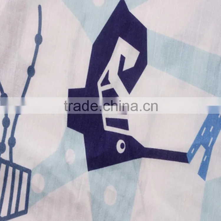 100% cotton fabric china factory production fashion design printing fabric for garments