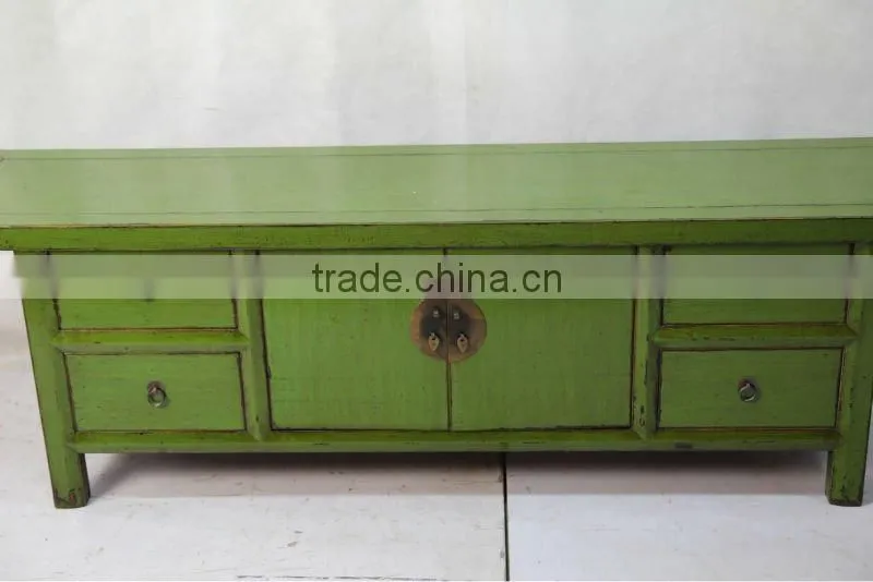 Reclaimed Antique Solid Wood Furniture TV cabinet