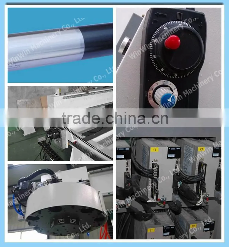 ATC1325L 4Axis Rotary Lathe CNC Router Wood