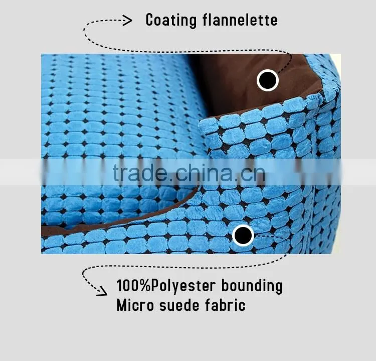 2016 fashion style luxury pet dog bed wholesale lipper pet bed