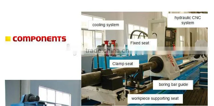 cnc automatic horizontal cylinder boring machine rolling machine factory