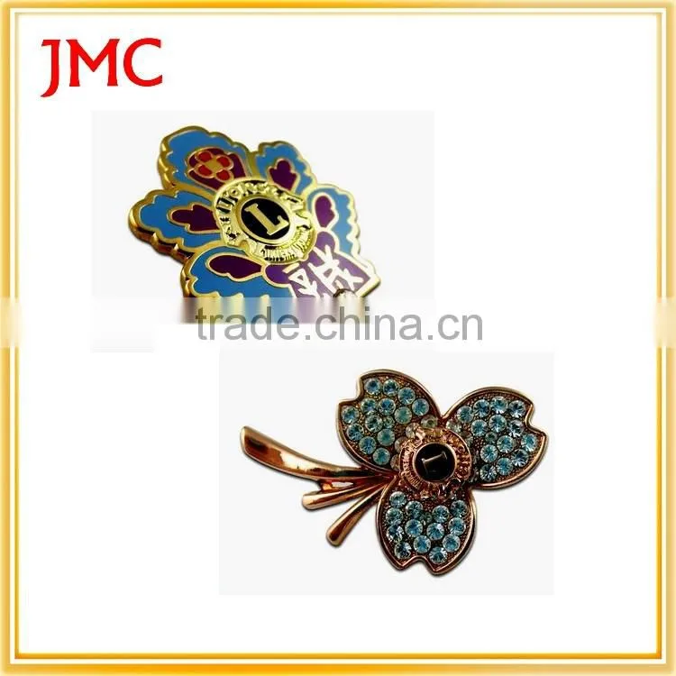 2016 Factory direct sales OEM design metal pins badge